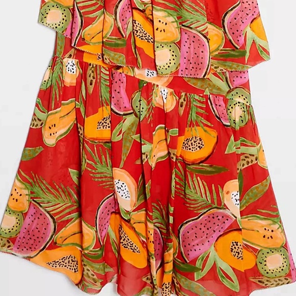 Anthropologie Farm Rio Papayas Maxi Dress - Picture 5 of 10